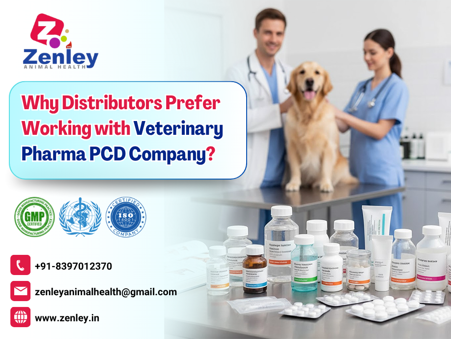Why Distributors Prefer Working with Veterinary Pharma PCD Company?