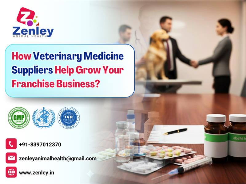 How Veterinary Medicine Suppliers Help Grow Your Franchise Business?