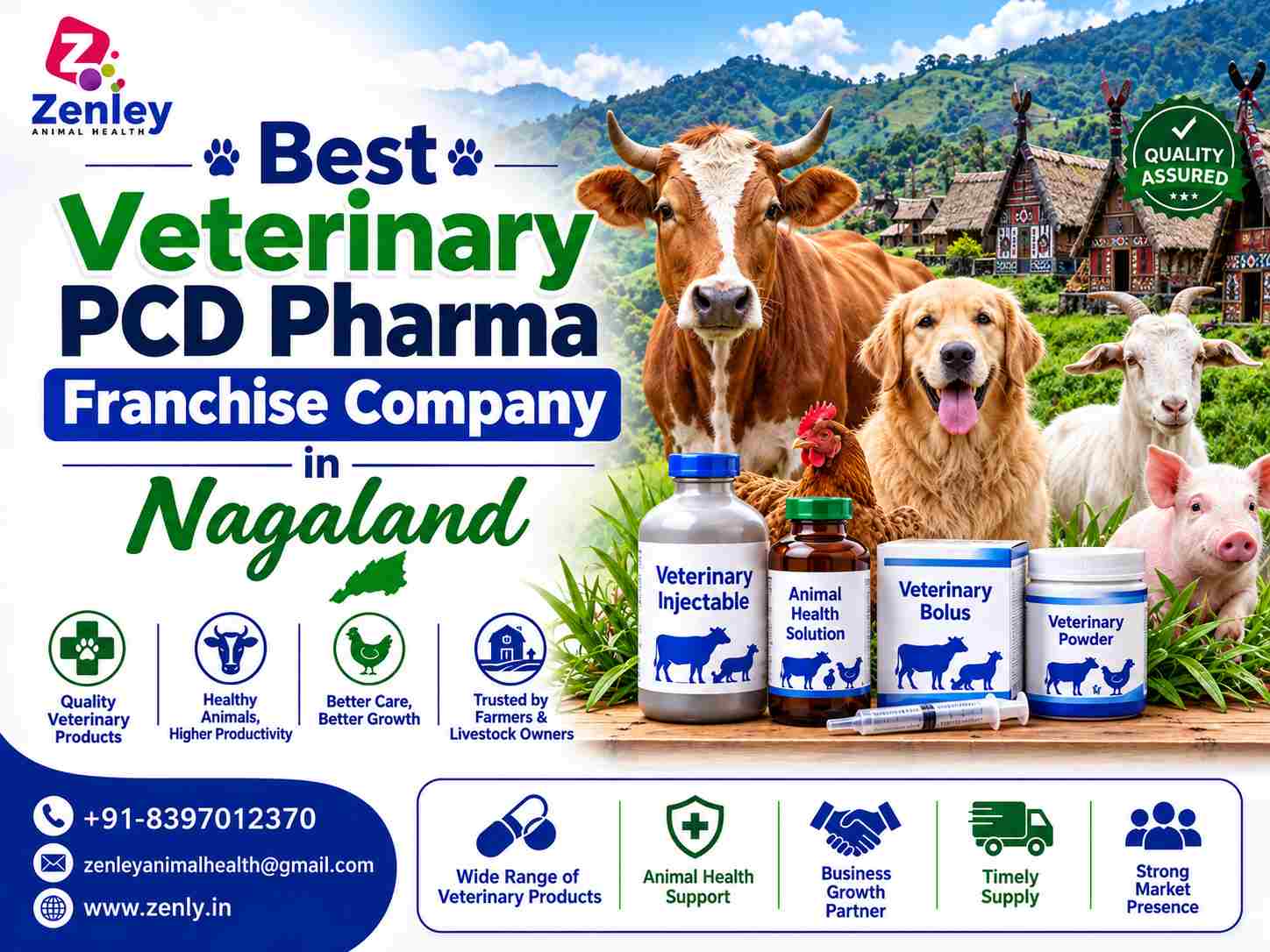 best veterinary pcd pharma franchise company in nagaland