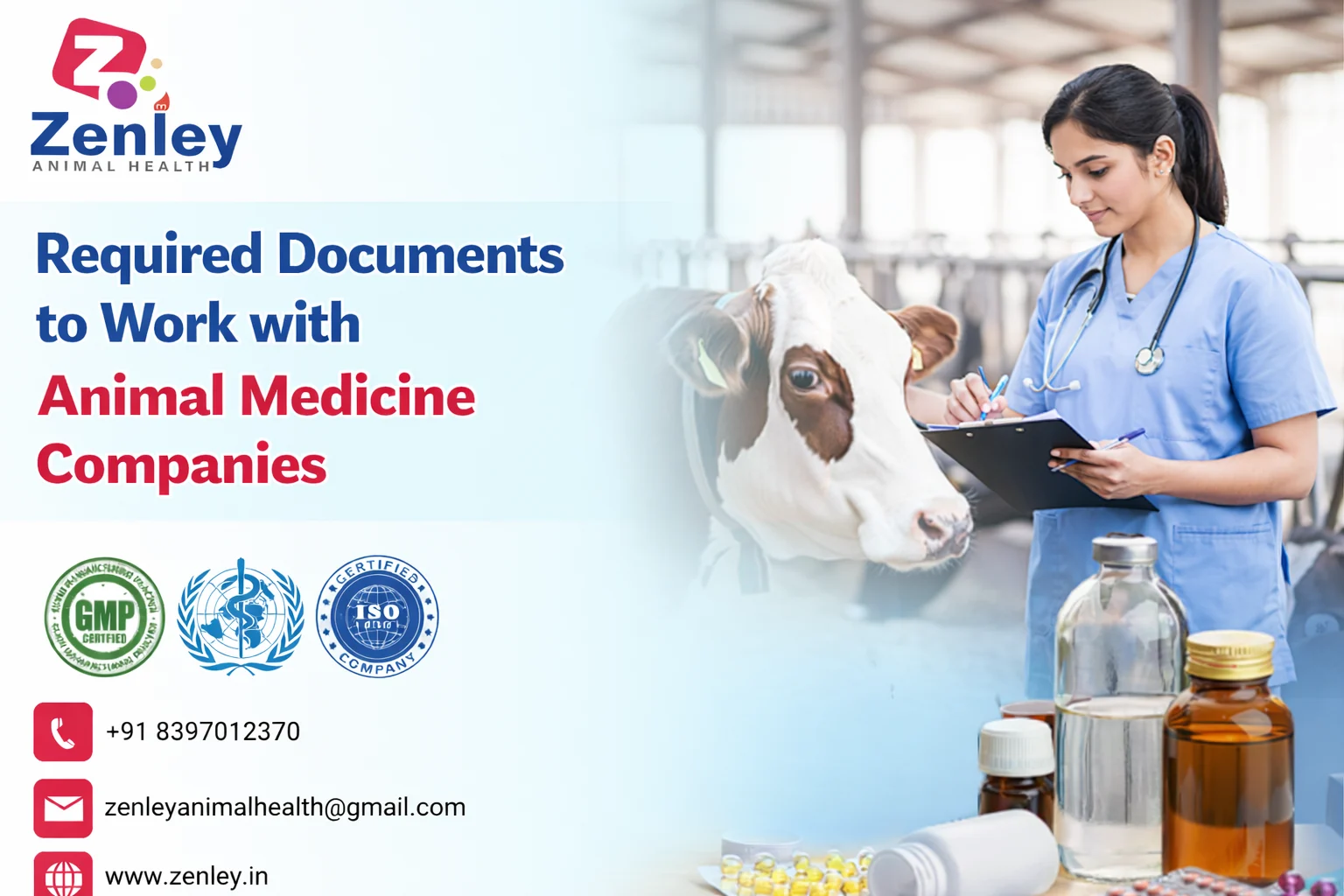 What Documents are Required to Work with Animal Medicine Companies?