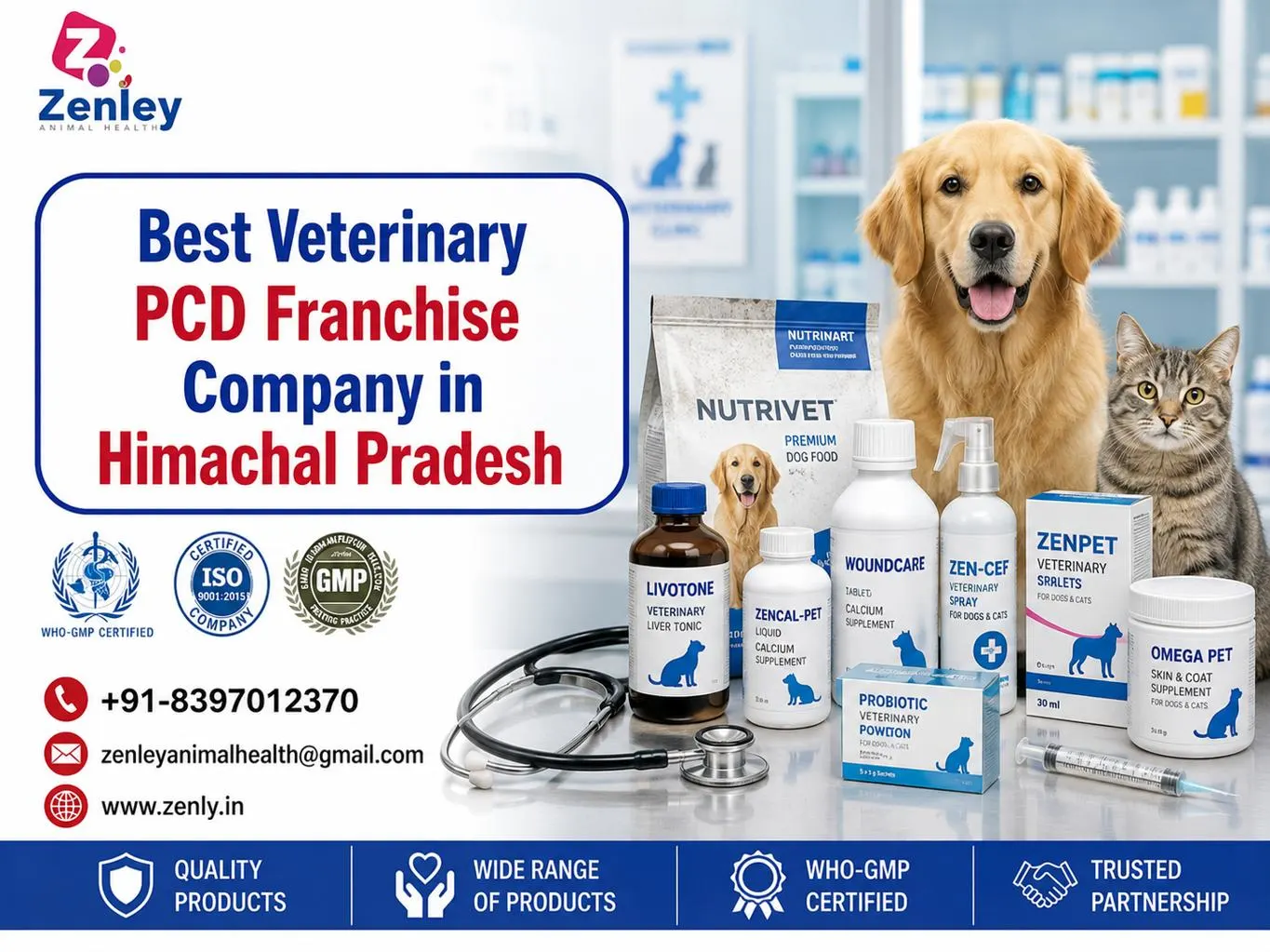veterinary pcd franchise company in himachal pradesh